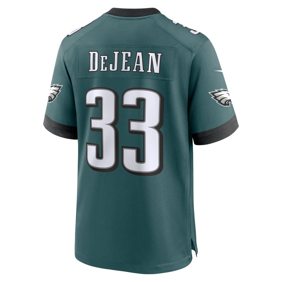 Philadelphia Eagles Cooper DeJean Nike Green Game Jersey product image 3
