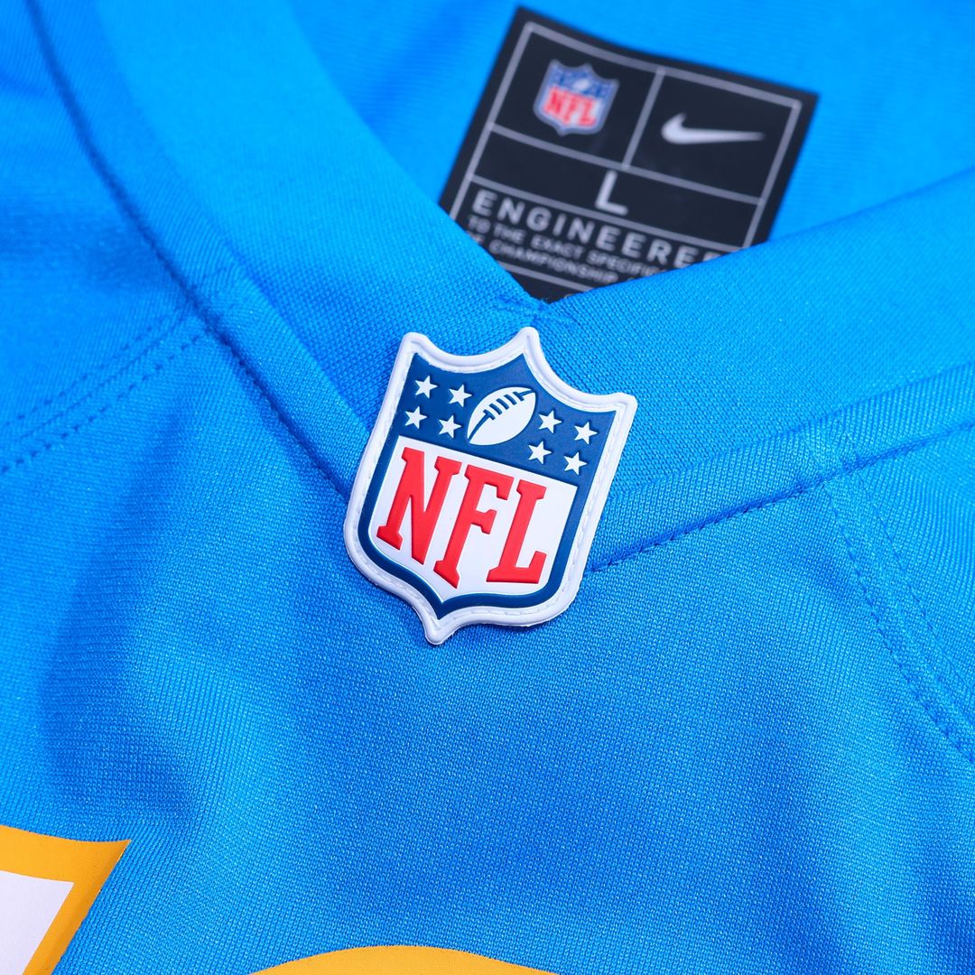 Los Angeles Chargers Justin Eboigbe Nike Powder Blue Game product image 4