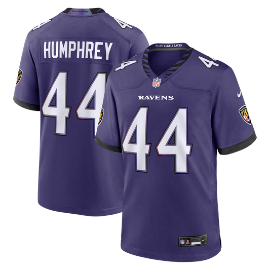 Baltimore Ravens Marlon Humphrey Nike Purple Game Jersey product image 1