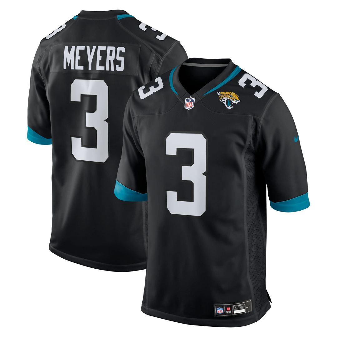 Jacksonville Jaguars Jakobi Meyers Nike Teal Game Jersey product image 11