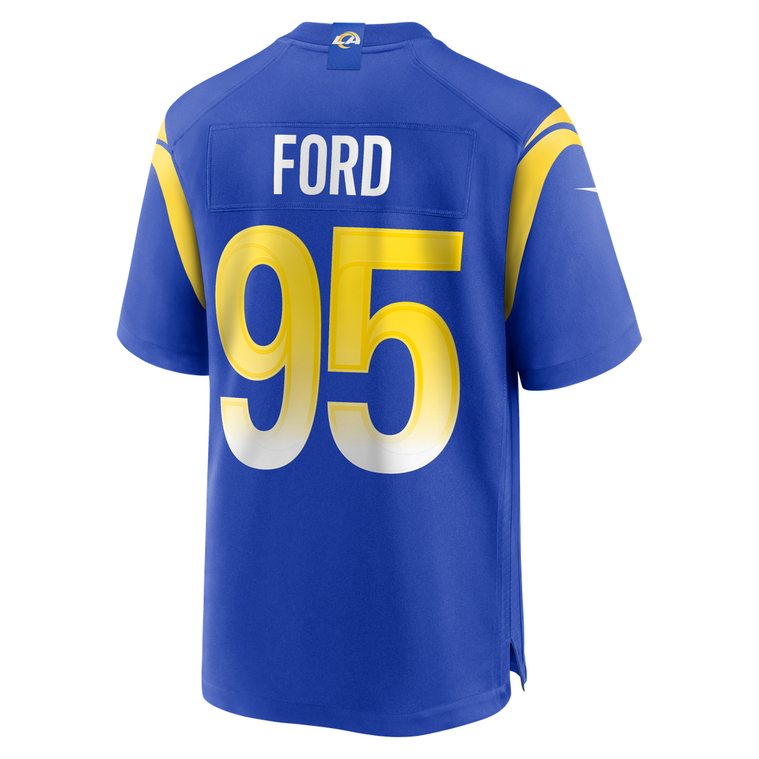 Los Angeles Rams Poona Ford Nike Royal Game Jersey product image 3