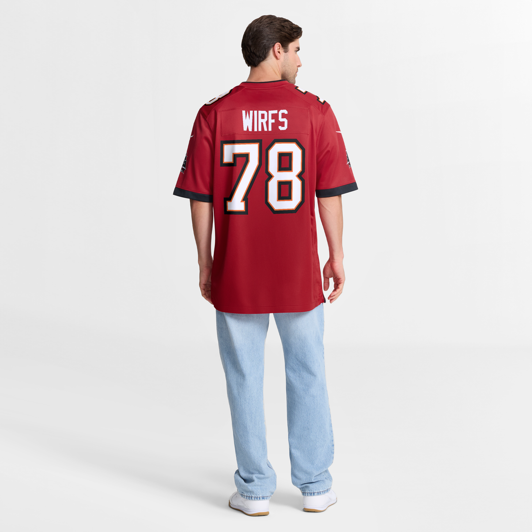 Tampa Bay Buccaneers Tristan Wirfs Nike Red Game Jersey product image 16