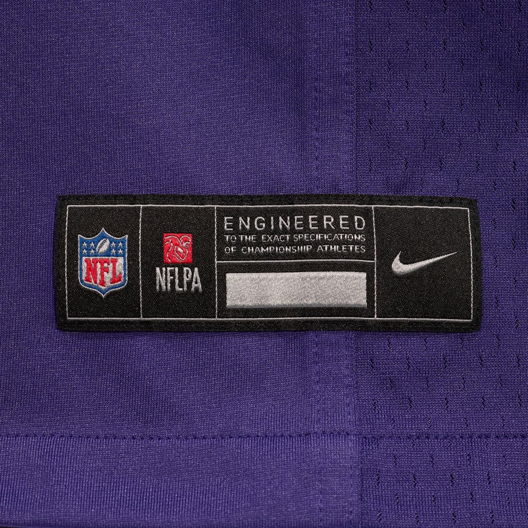 Baltimore Ravens Justice Hill Nike Purple Game Jersey product image 6