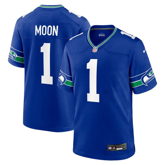 Seattle Seahawks Warren Moon Nike Royal Retired Player product image 1