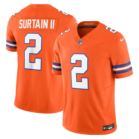 Denver Broncos Patrick Surtain II Nike Orange Alternate product image 1