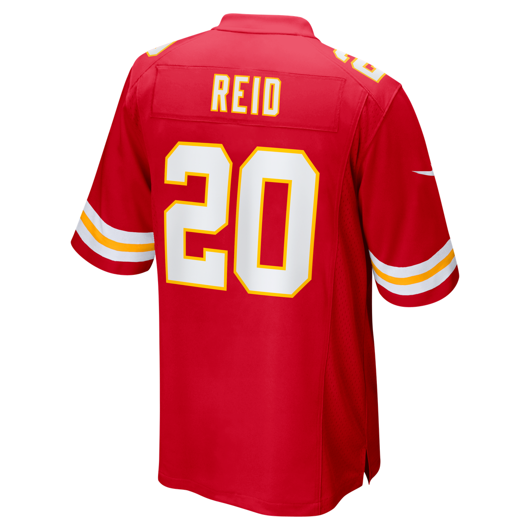 Kansas City Chiefs Justin Reid Nike Red Game Jersey product image 3