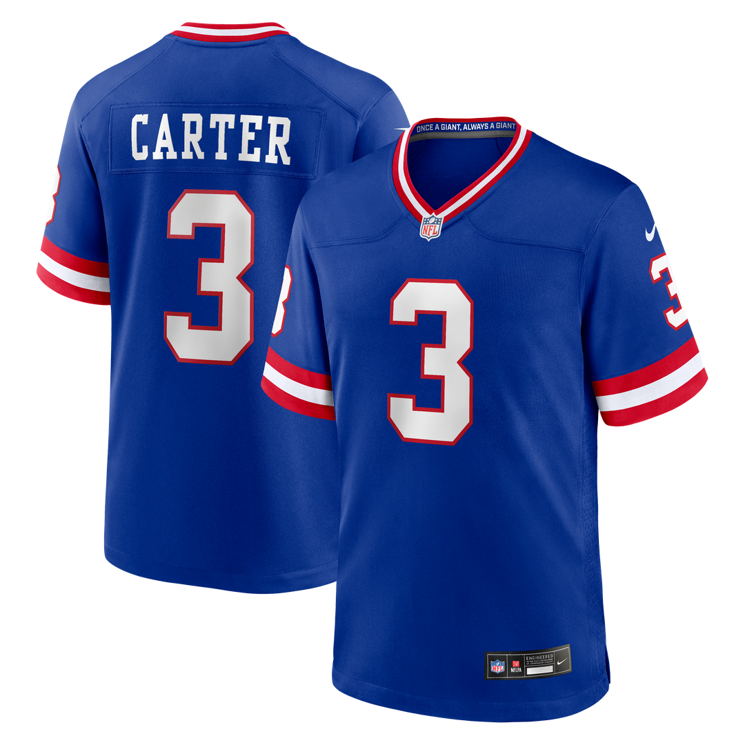New York Giants Abdul Carter Nike Royal Alternate 2 Game product image 1