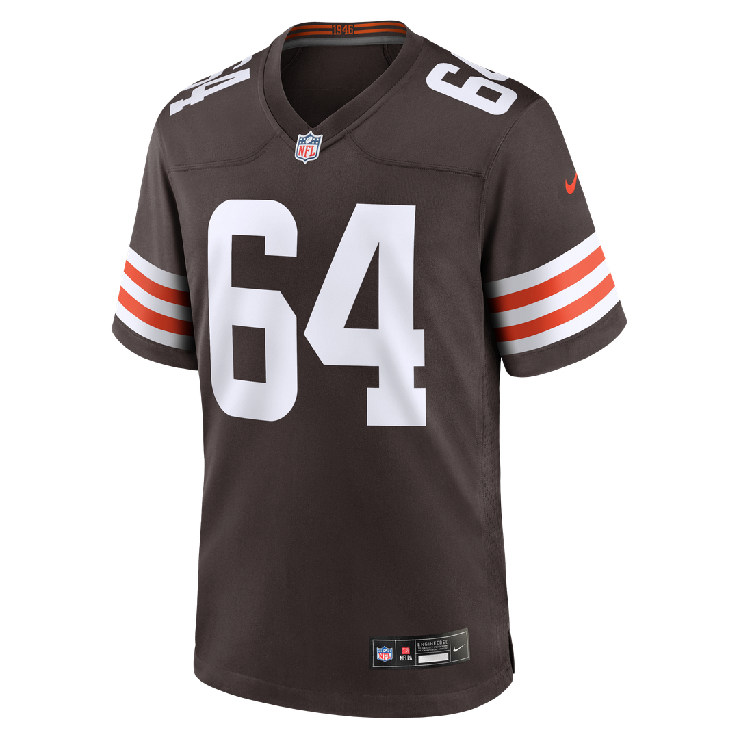 Cleveland Browns Joe DeLamielleure Nike Brown Retired product image 2