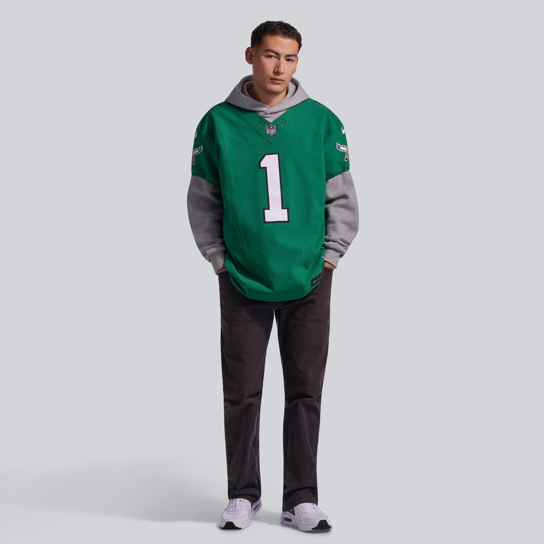 Philadelphia Eagles Jalen Hurts Nike Kelly Green Alternate product image 4
