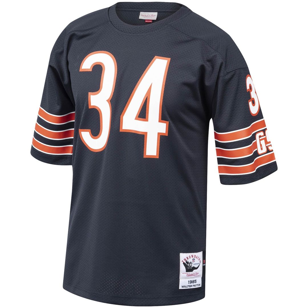 Chicago Bears 1985 Walter Payton Mitchell & Ness Navy product image 2