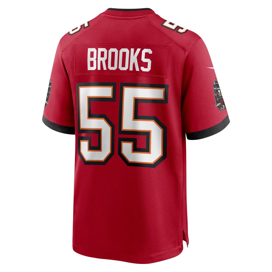 Tampa Bay Buccaneers Derrick Brooks Nike Red Retired Game product image 3