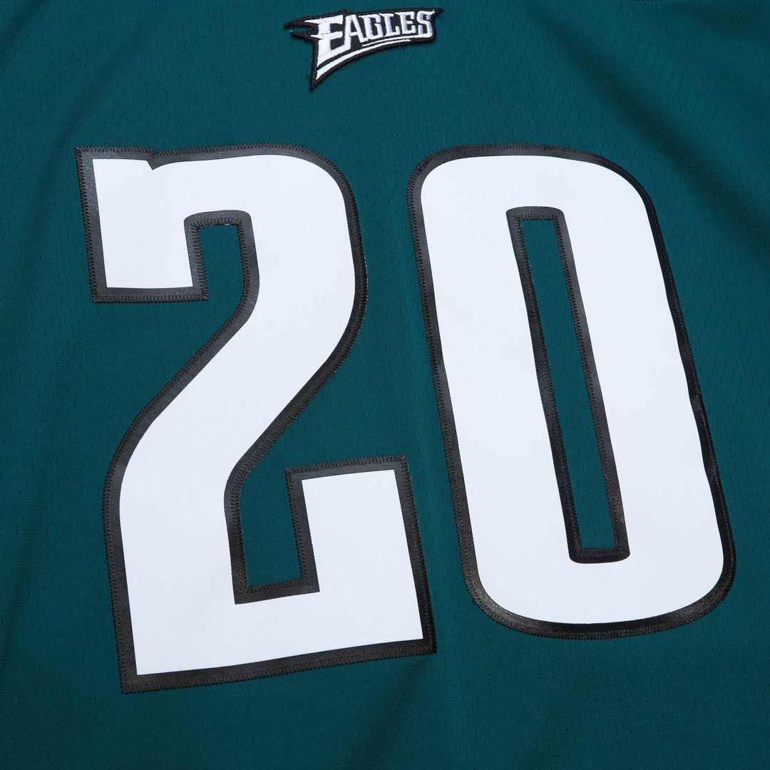Philadelphia Eagles Brian Dawkins Mitchell & Ness Green product image 4