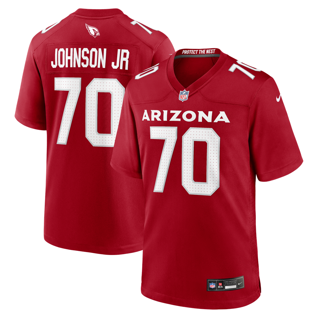 Arizona Cardinals Paris Johnson Jr. Nike Cardinal Game product image 1