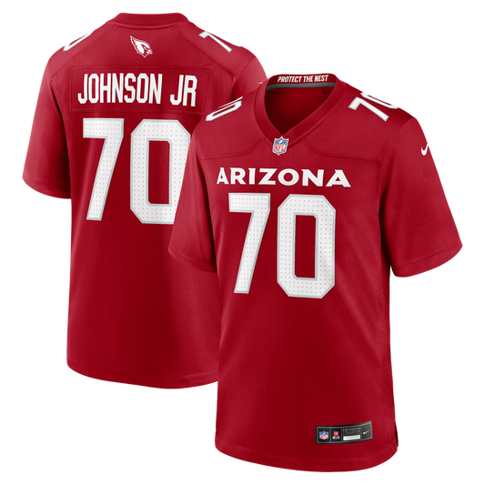 Arizona Cardinals Paris Johnson Jr. Nike Cardinal Game product image 1