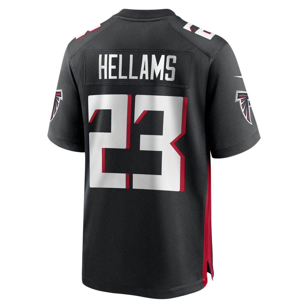 Atlanta Falcons DeMarcco Hellams Nike Black Game Jersey product image 3