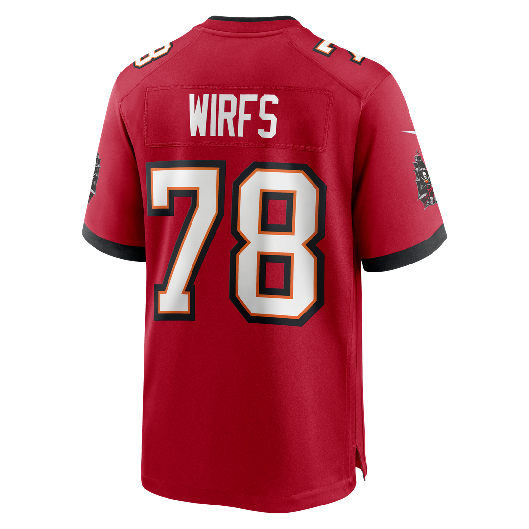 Tampa Bay Buccaneers Tristan Wirfs Nike Red Game Jersey product image 3