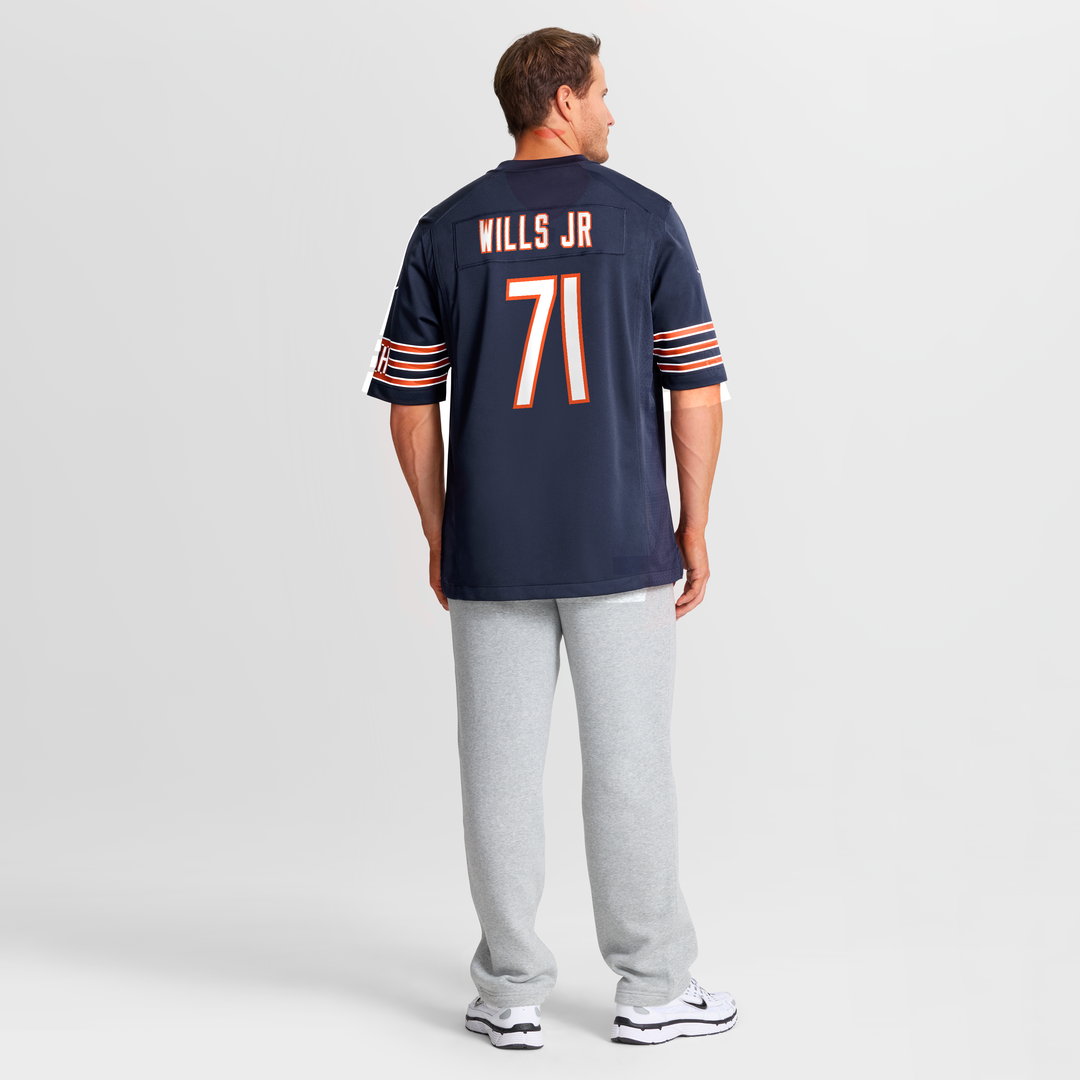 Chicago Bears Jedrick Wills Jr. Nike Navy Game Jersey product image 5