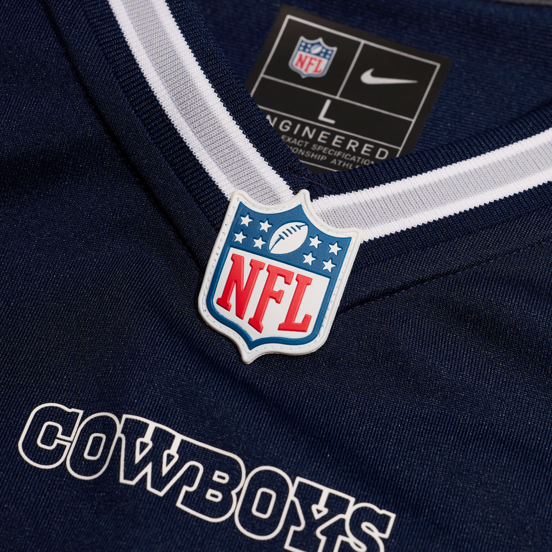 Dallas Cowboys Jake Ferguson Nike Navy Game Jersey product image 4