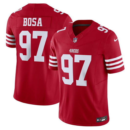 San Francisco 49ers Nick Bosa Nike Scarlet Vapor FUSE product image 1
