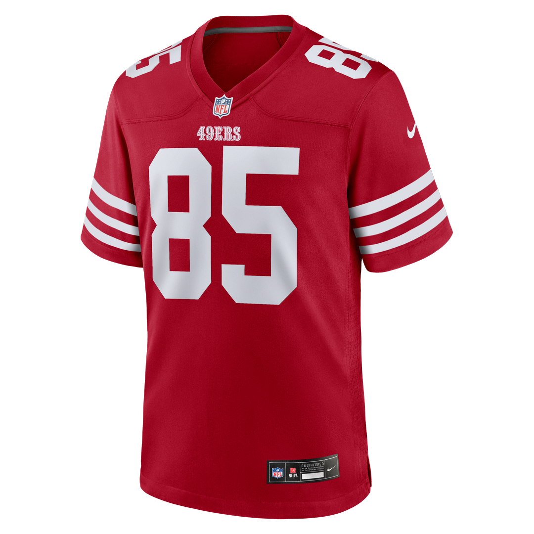 San Francisco 49ers George Kittle Nike White Game Jersey product image 8