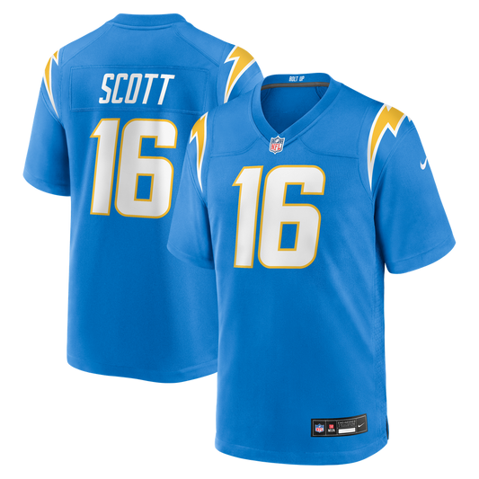 Los Angeles Chargers JK Scott Nike Powder Blue Game Jersey product image 1