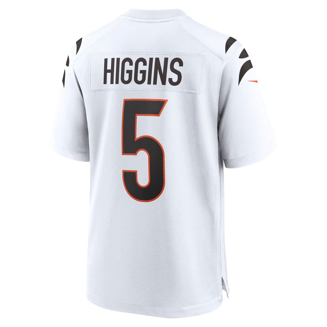 Cincinnati Bengals Tee Higgins Nike White Game Jersey product image 6