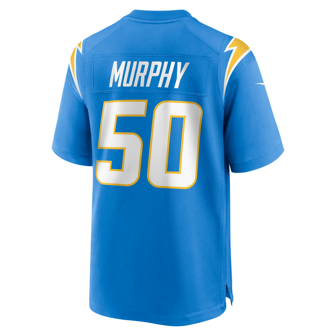 Los Angeles Chargers Caleb Murphy Nike Powder Blue Game product image 3