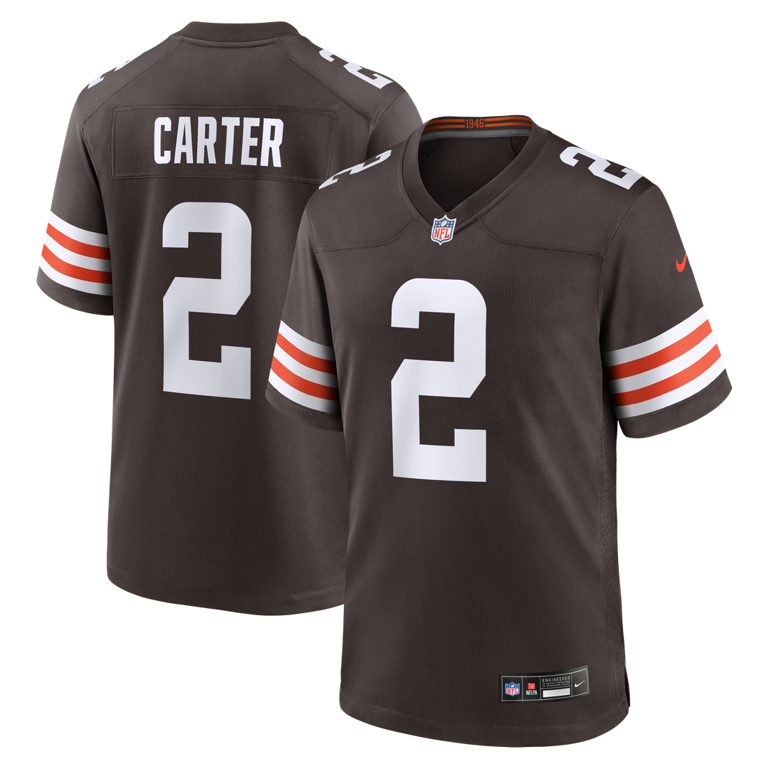 Cleveland Browns DeAndre Carter Nike Brown Game Jersey product image 1