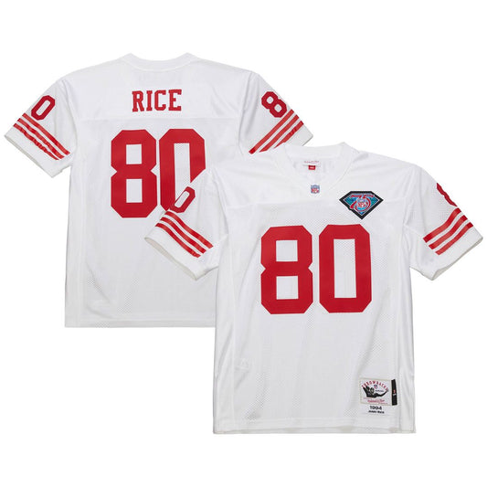 San Francisco 49ers 1994 Jerry Rice Mitchell & Ness White product image 1