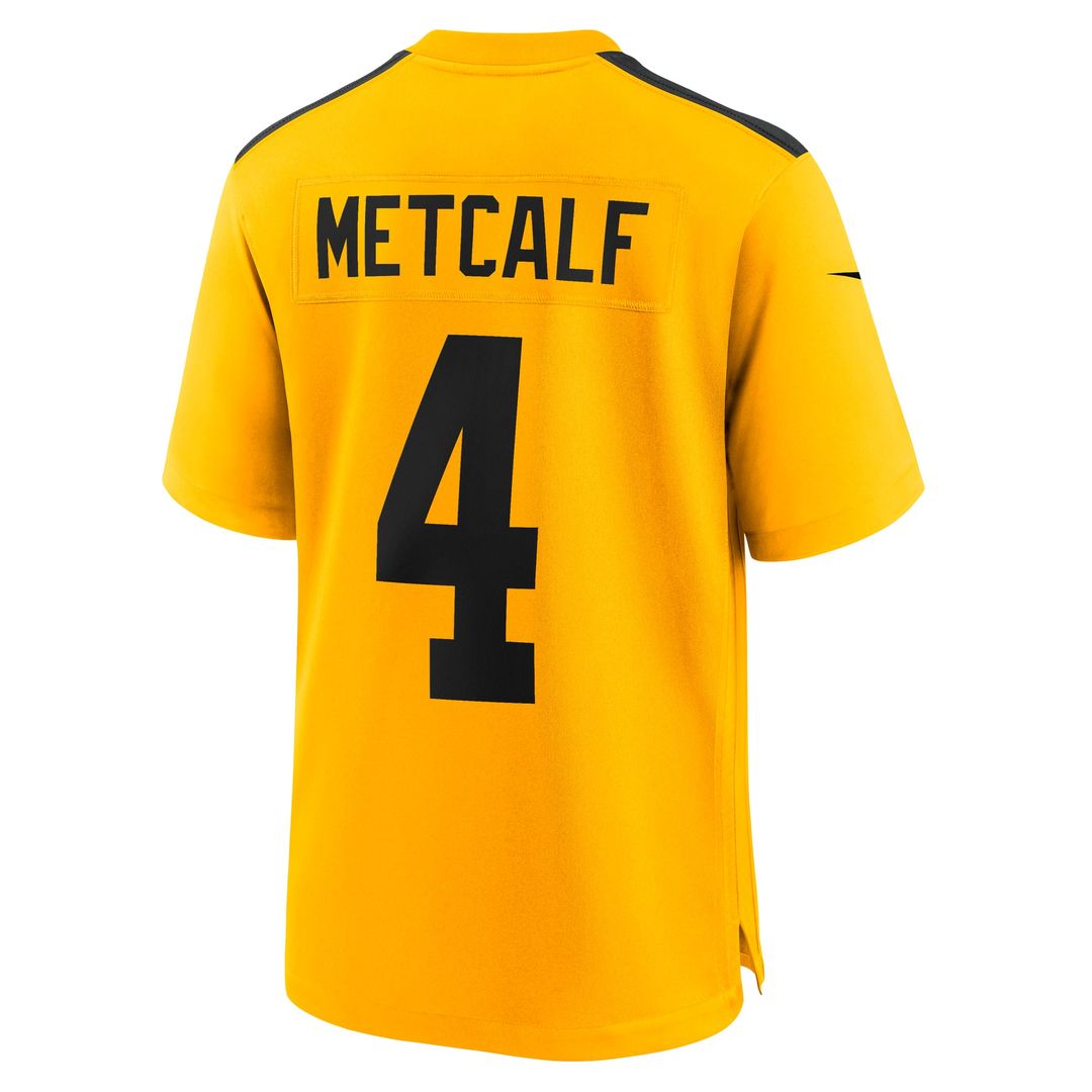 Pittsburgh Steelers DK Metcalf Nike Gold Alternate 1933 product image 3