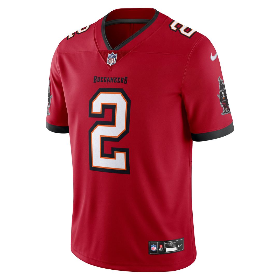 Tampa Bay Buccaneers Emeka Egbuka Nike Red Vapor product image 2