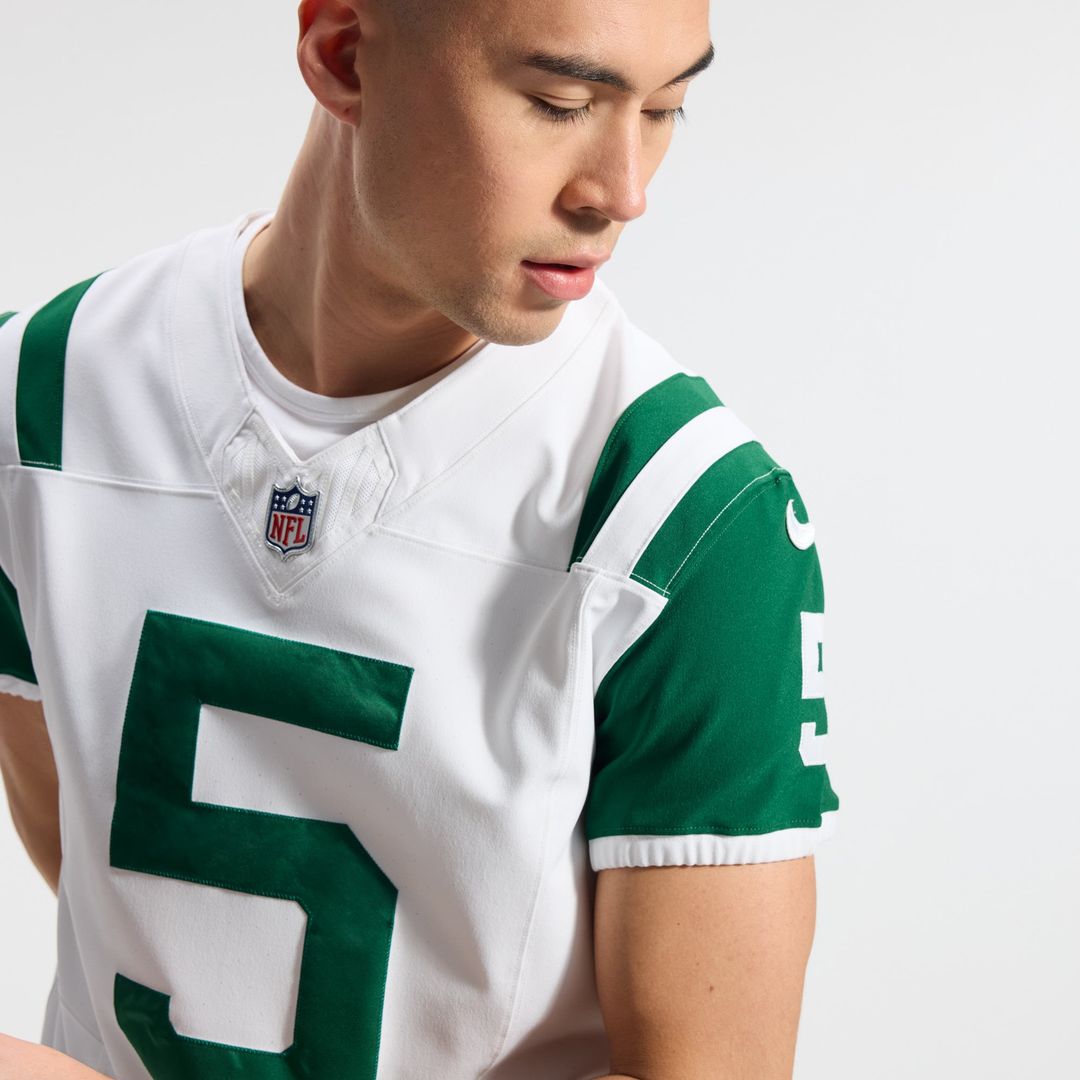 New York Jets Garrett Wilson Nike White Classic Alternate product image 8