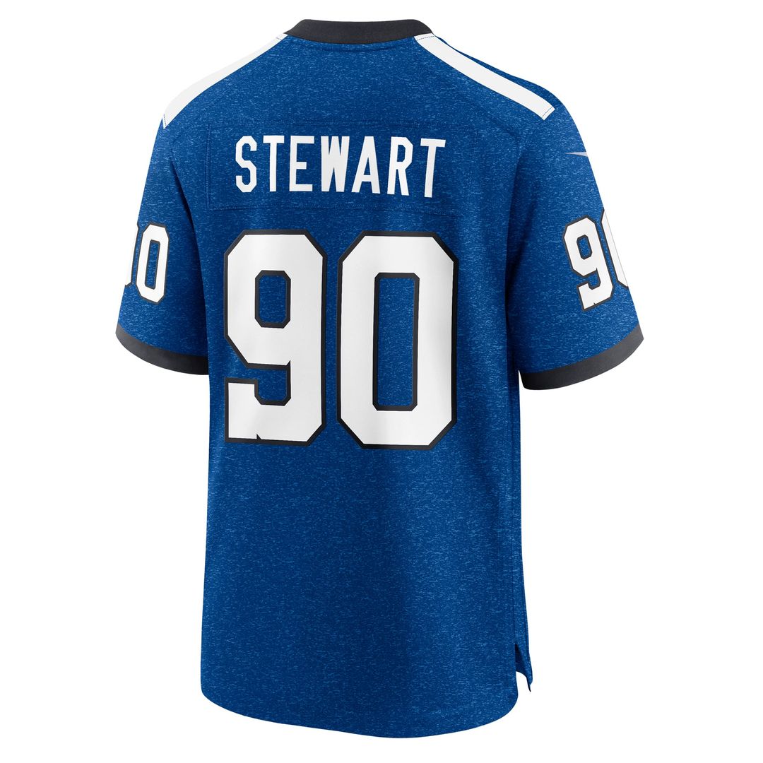 Indianapolis Colts Grover Stewart Nike Blue Alternate Game product image 9