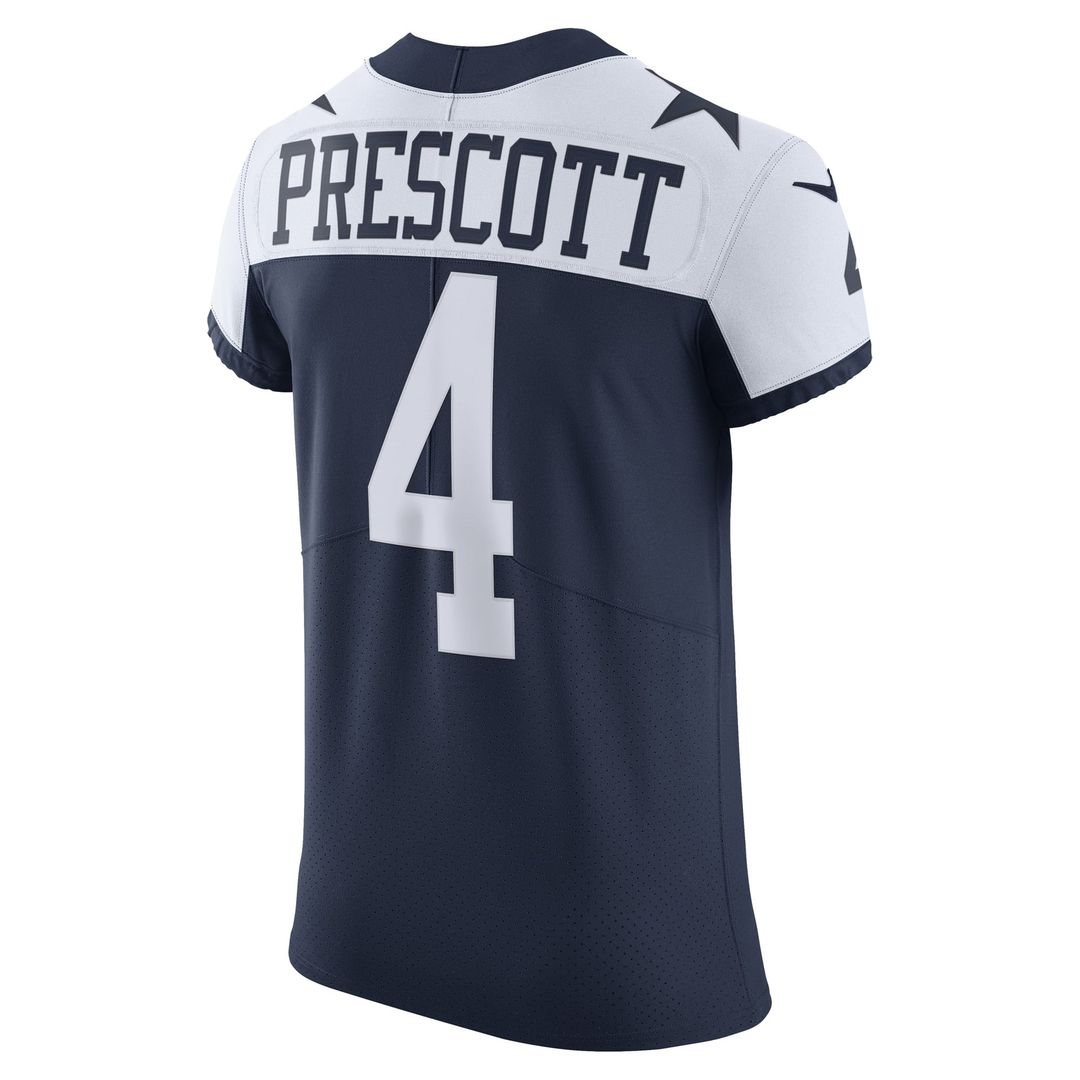 Dallas Cowboys Dak Prescott Nike White Vapor Elite Player product image 9