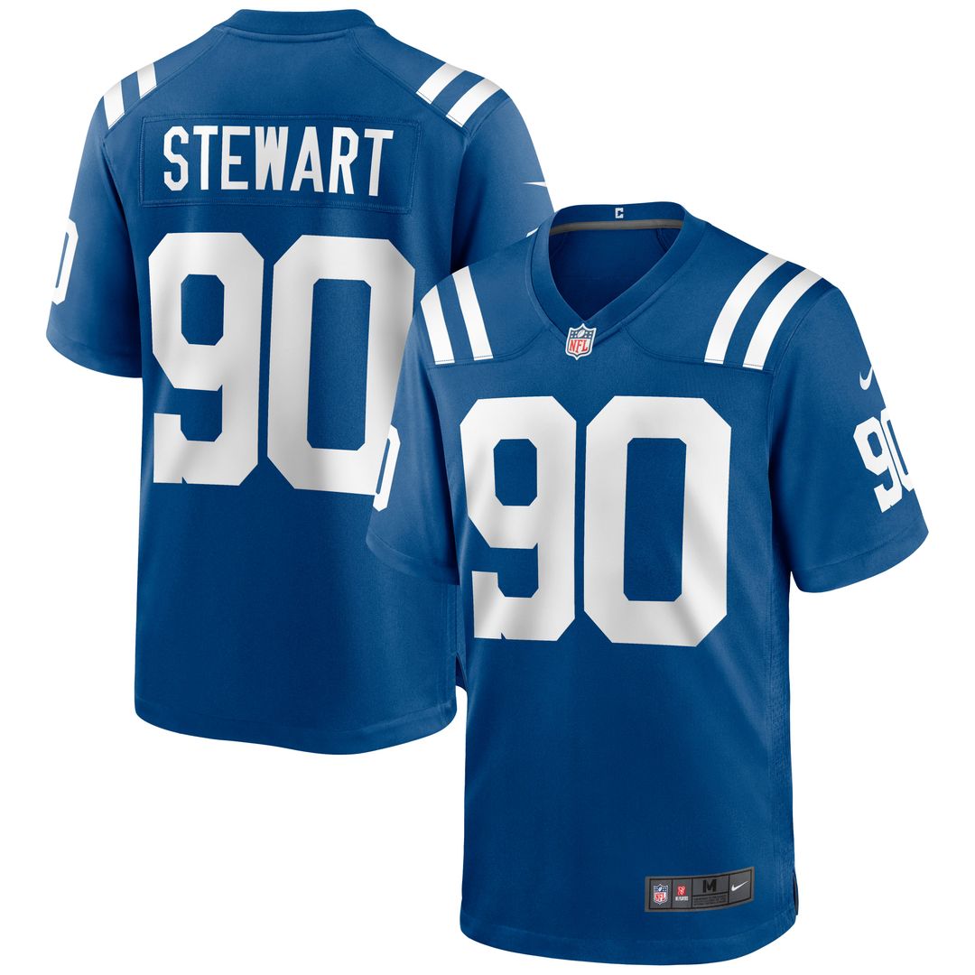 Indianapolis Colts Grover Stewart Nike Blue Alternate Game product image 13