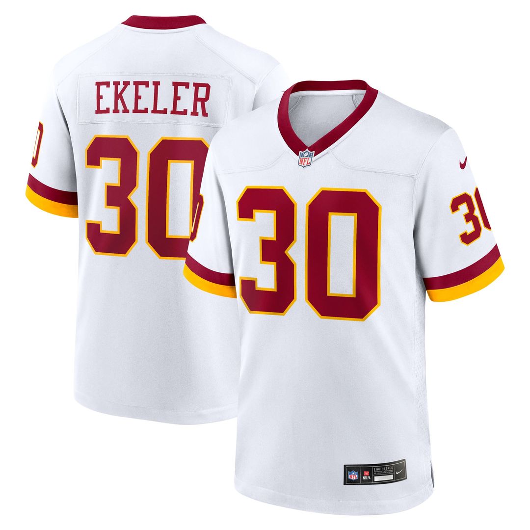 Washington Commanders Austin Ekeler Nike White Game Super product image 8