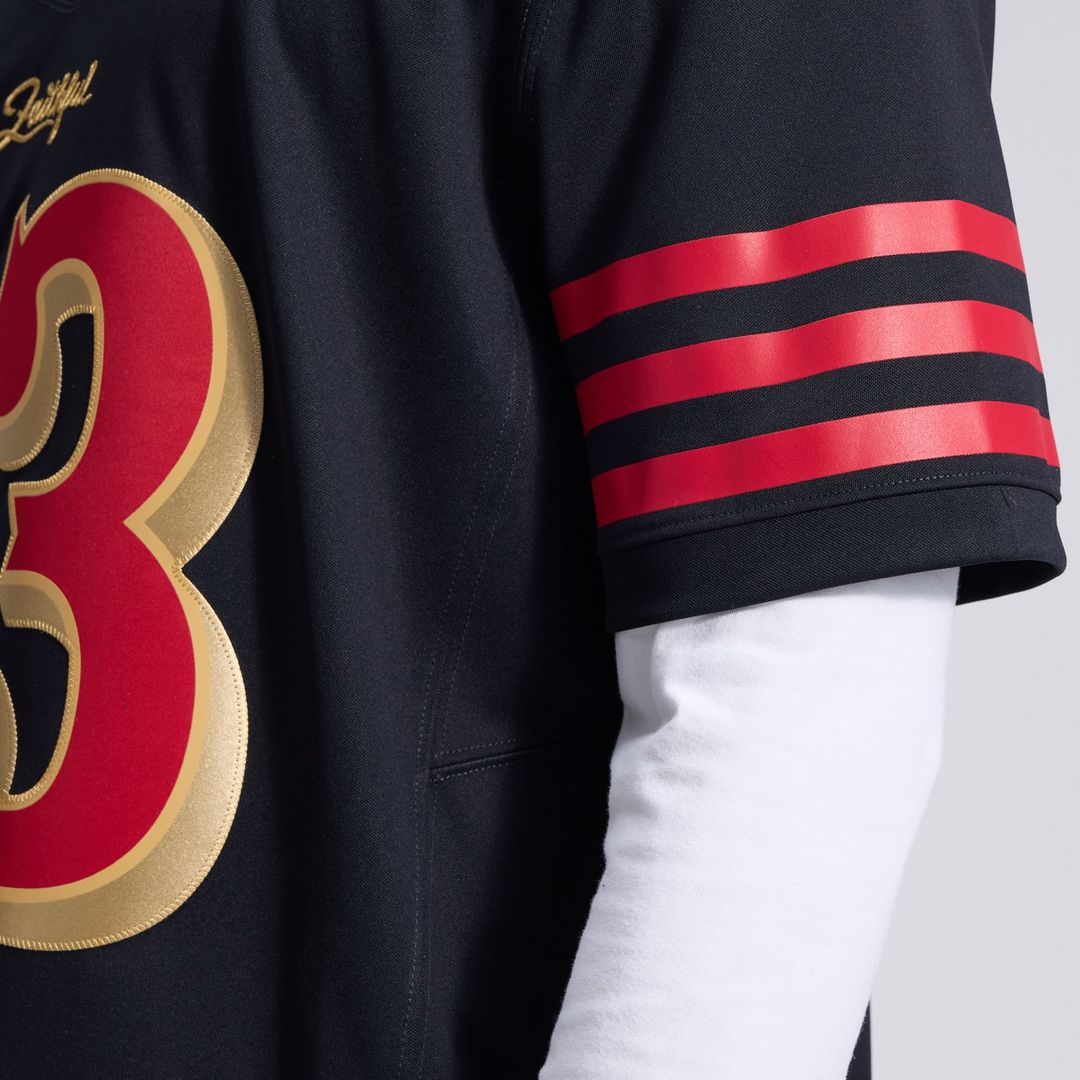San Francisco 49ers Brock Purdy Nike Black Rivalries product image 15