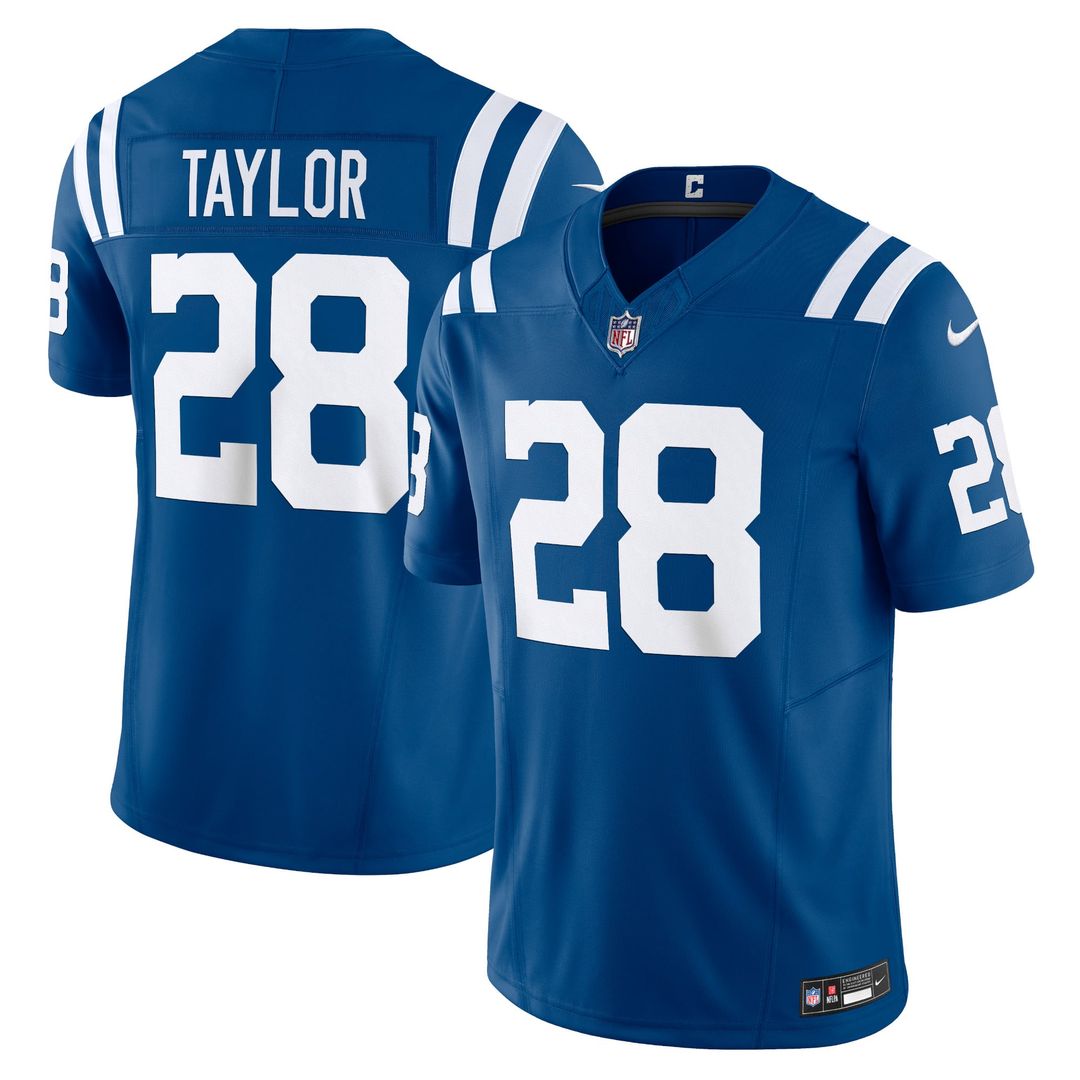 Indianapolis Colts Jonathan Taylor Nike Royal Vapor FUSE product image 1