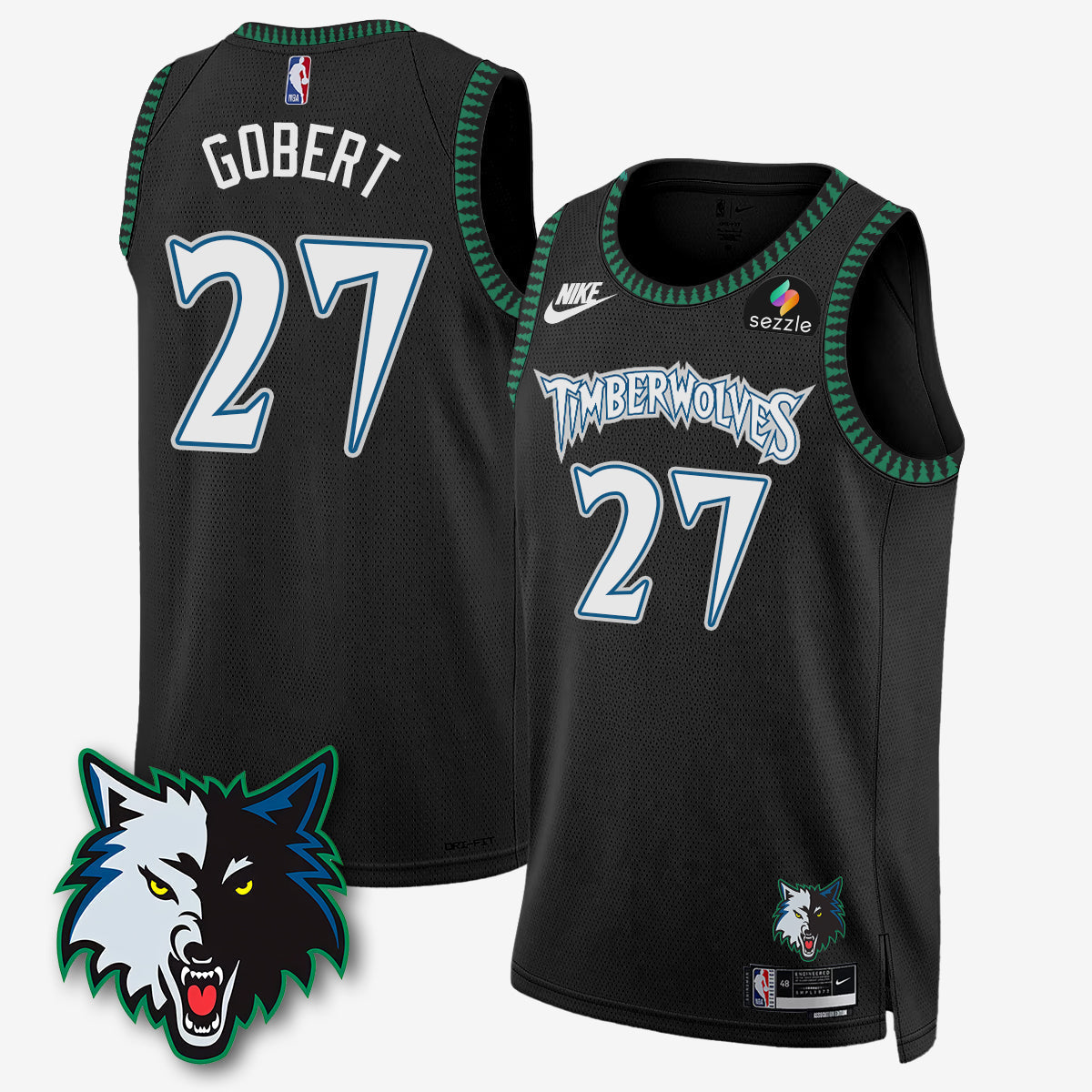 MIN "Black Trees" 25/26 Classic Edition Jersey - Stitched product image 5, provided for visual reference and product detail