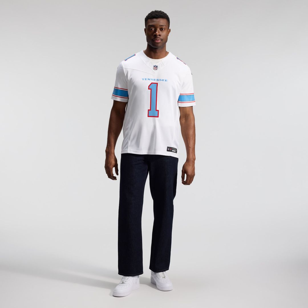 Tennessee Titans Cameron Ward Nike Light Blue Team Vapor product image 32