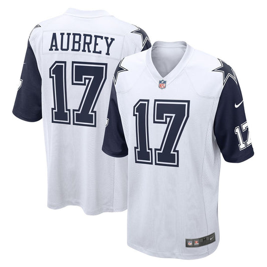 Dallas Cowboys Brandon Aubrey Nike White Alternate Game product image 1