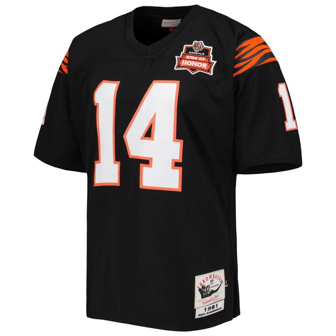 Cincinnati Bengals 1981 Ken Anderson Mitchell & Ness Black product image 2