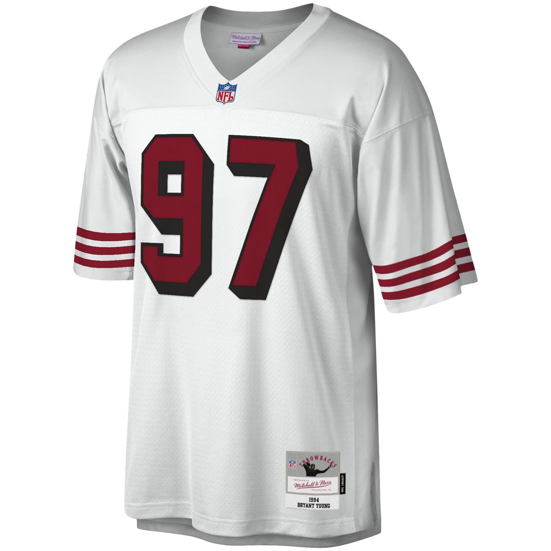 San Francisco 49ers Bryant Young Mitchell & Ness Scarlet product image 14