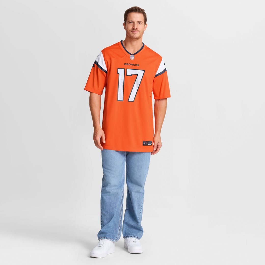 Denver Broncos Lil'Jordan Humphrey Nike Orange Game Jersey product image 4