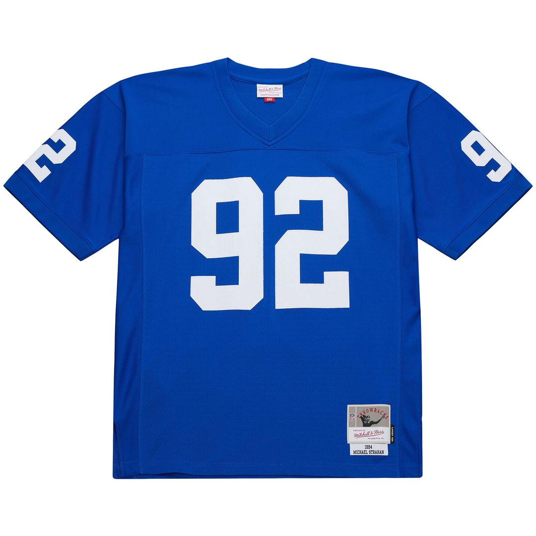 New York Giants Michael Strahan Mitchell & Ness Royal 1994 product image 2