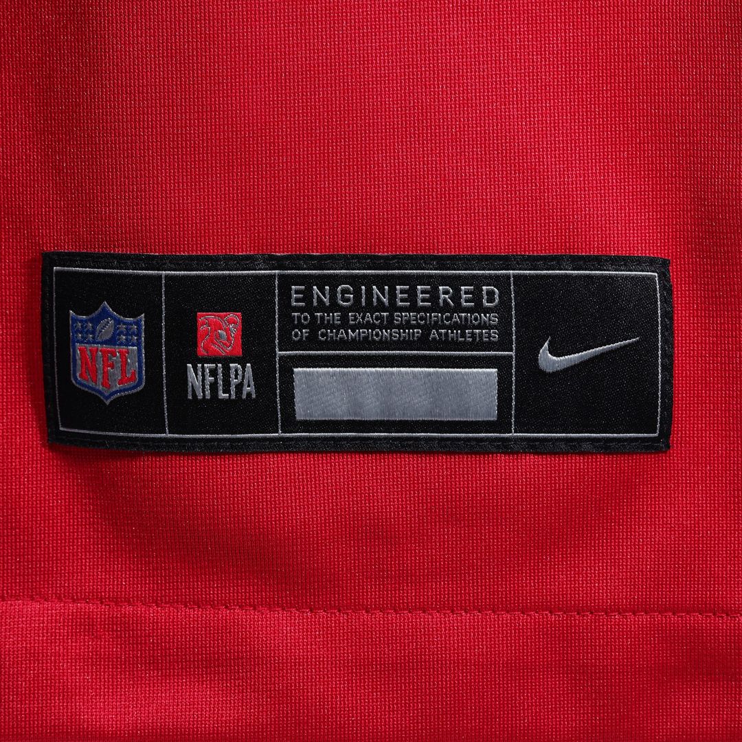 Tampa Bay Buccaneers John Bullock Nike Red Game Jersey product image 6