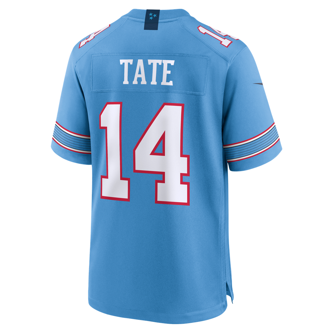 Tennessee Titans Carnell Tate Nike Light Blue Game Jersey product image 3