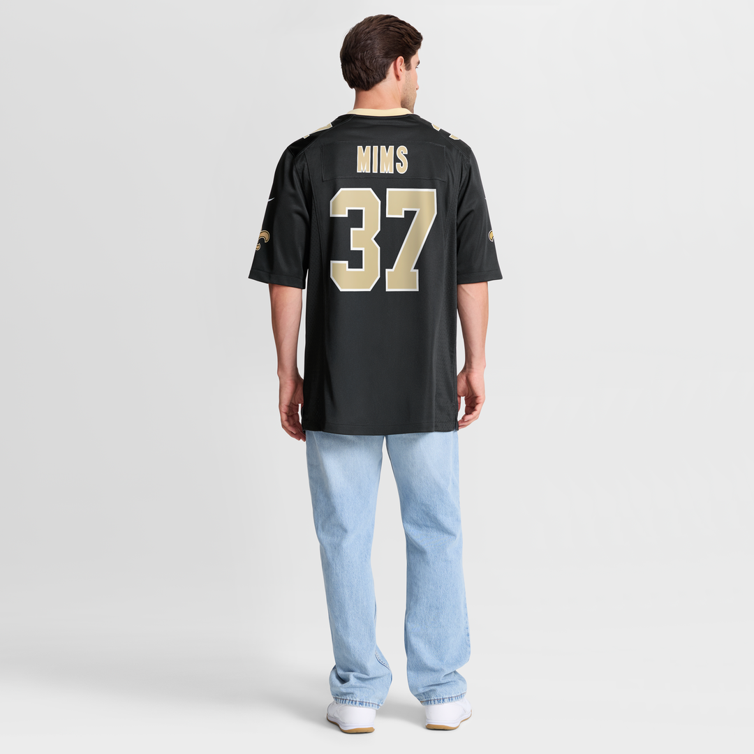 New Orleans Saints Jordan Mims Nike Black Game Jersey product image 8