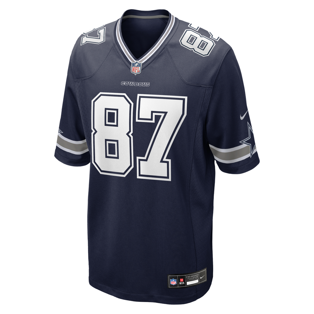 Dallas Cowboys Jake Ferguson Nike Navy Game Jersey product image 2