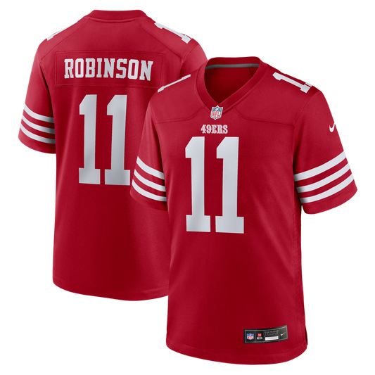 San Francisco 49ers Demarcus Robinson Nike Scarlet Game product image 1